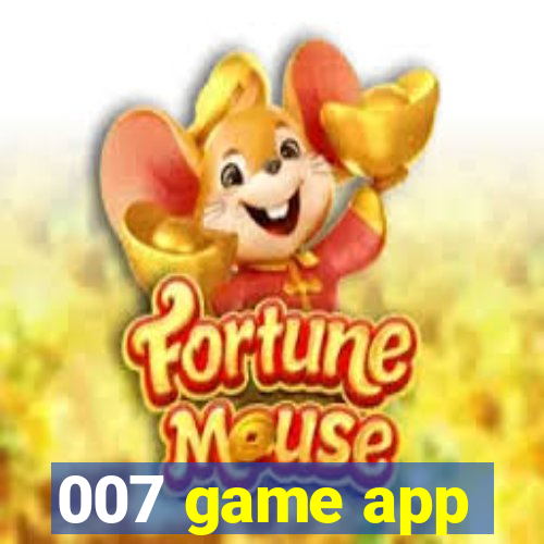 007 game app